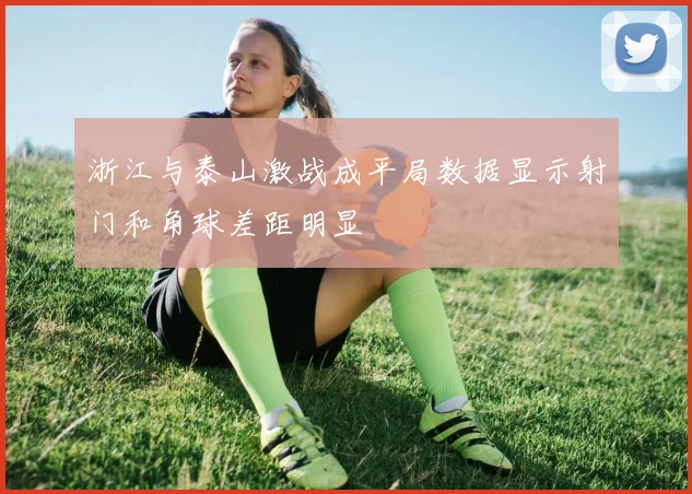 浙江与泰山激战成平局数据显示射门和角球差距明显